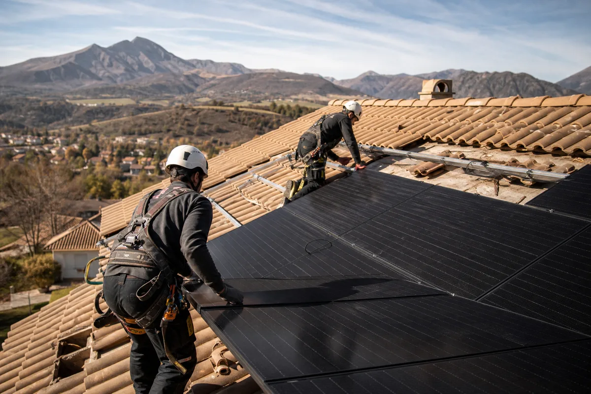 Installation de panneaux photovoltaïques à Gap