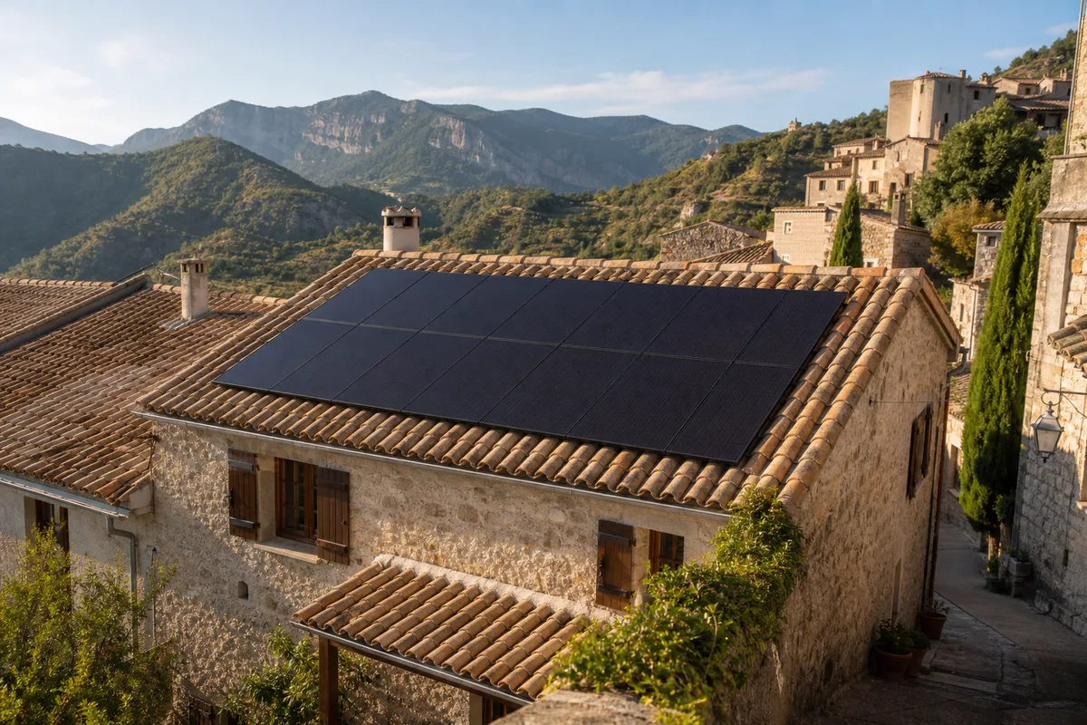 Panneau solaire Châteauvieux (05000) : installation photovoltaïque