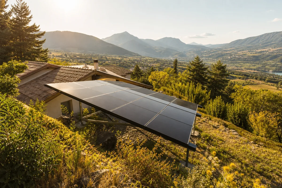 Panneau solaire Neffes (05000) : installation photovoltaïque